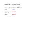 cursos de verano