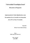 Tesina (Borrador Final) del Diplomado Superior DETICA UIsrael