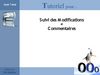 Suivi des Modifications et Commentaires