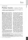 Polska nauka w indeksie Hirscha