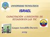 Capacitación a Docentes del Ecuador sobre las TICs