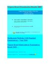 Tripura Board Examination Results 2009