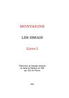 MONTAIGNE: LES ESSAIS - Livre I (PDF)