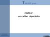 Fabriquer un répertoire alphabétique