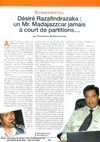 " Désiré Razafindrazaka : un Mr. Madajazzcar jamais à court de partitions..." - Mada MAGAZINE INTERNATIONAL DE...