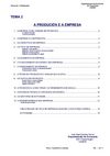 TEMA 2: A PRODUCIÓN E A EMPRESA