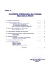 TEMA 10: O CONTEXTO INTERNACIONAL DA ECONOMÍA