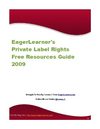 Free Private Label Rights Resources Guide