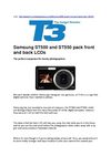 Samsung ST500(TL220) and ST550(TL225) pack front and back LCDs