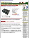 Replacement SONY NP-FM500H Li-ion 1640mAh 7.4V digital camera battery
