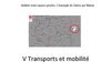 V Transports et mobilité