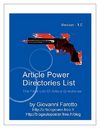 The Final Article Directories List