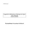Physiopathologie de la pratique du Bodysurf