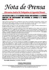 NOTA DE PRENSA DECTETIVES Y ESPIONAJES