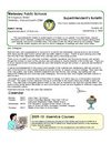 Superintendent's Bulletin 9/4/09