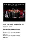 WSoP 2009 World Series of Poker 2009 SelMcKenzie Selzer-McKenzie