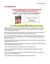 Lose weight fast diets