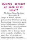 CAROLINA Y UN POCO DE ELLA