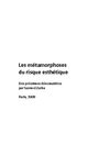Les métamorphoses du risque esthétique ; prémisses désensablées