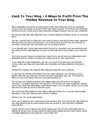 CashInYourBlog4WaysToProfitFromTheHiddenRevenueInYourBlog