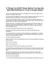 5 Things You MUST Check Before You Buy the New SEO Software or Trust a Google Expert
