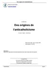Des origines de l’anticatholicisme