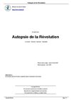 Autopsie de la Révolution