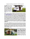 Buying Vs renting a camper van - Which is good?