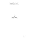 Hide and Seek- Rhyming and Non Rhyming Poems, by Nikhil Parekh