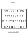Convention colléctive Carrefour ( juillet 2009)