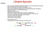 Byzance - Notes de cours 