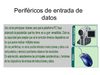 Periféricos de entrada de datos periodo 2