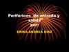 Periféricos de entrada de datos PRESENTADO POR ERIKA ANREA DIAZ