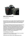 Nikon D3X Camera Test - von SelMcKenzie Selzer-McKenzie