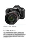 Canon EOS 5D Mark II Camera Test von SelMcKenzie Selzer-McKenzie