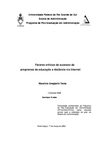 Dissertacao - 2002 - Fatores críticos de sucesso de programas de educação a distância - Mauricio TESTA