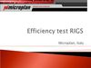 Efficiency test rigs for gas boilers