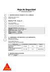 Hoja de seguridad Sikafloor 156 cl
