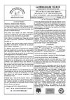 Lettre de l'OMS n°1