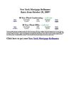 New York Mortgage Refinance rates October 20, 2009 - cash out 