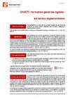 La formation des membres des CHSCT