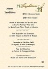 Menu Tradition