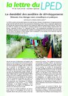 LLPED18 - La durabilité des modèles de développement