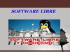 EL SOFTWARE LIBRE