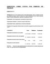 costos x Orden de Trabajo