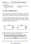 Le sens du courant électrique