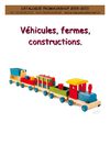 8véhicules, fermes, jeux de construction