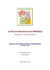 Manual moodle para Profesores