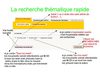 BCDI mode d'emploi en recherche thematique