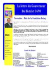 LETTRE GOUVERNEUR NOVEMBRE 2009